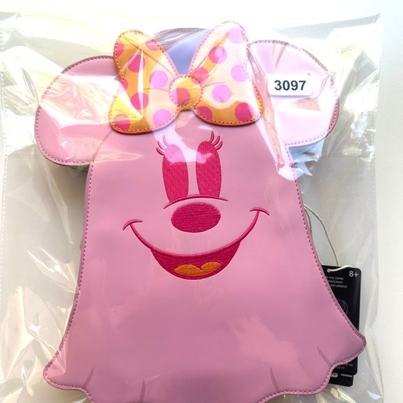 3097 DISNEY PARKS DISNEYLAND DISNEYWORLD  LIMITED EDITION HALLOWEEN LOUNGEFLY GL - Picture 2 of 13